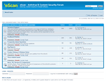 Tablet Screenshot of forums.escanav.com
